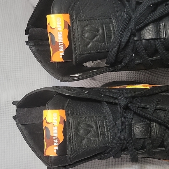 Puma × A Bathing Ape leather Hi-tops ULTRA RARE  factory samples M sz9 main image 12